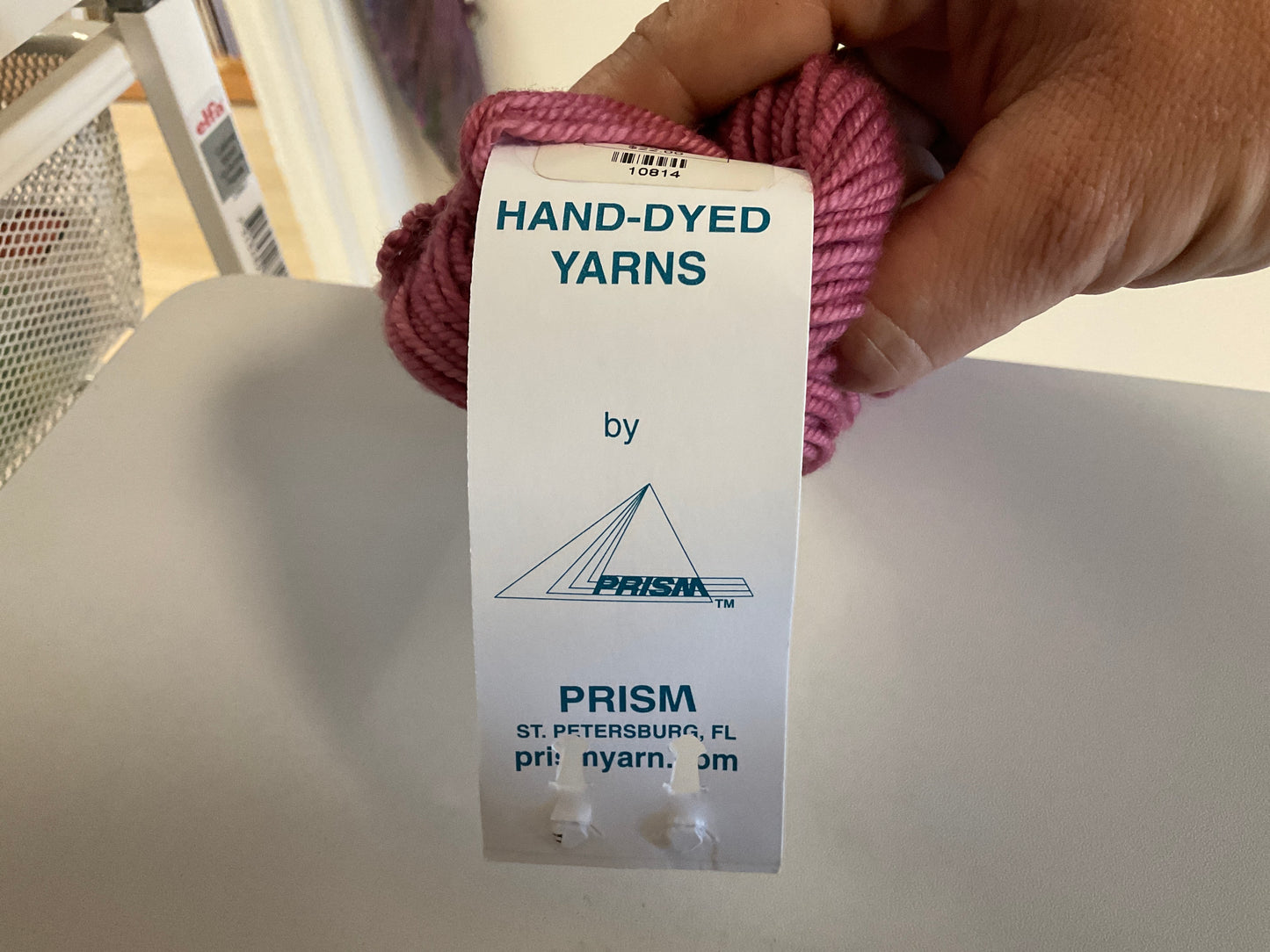Hand-dyed Prism yarn