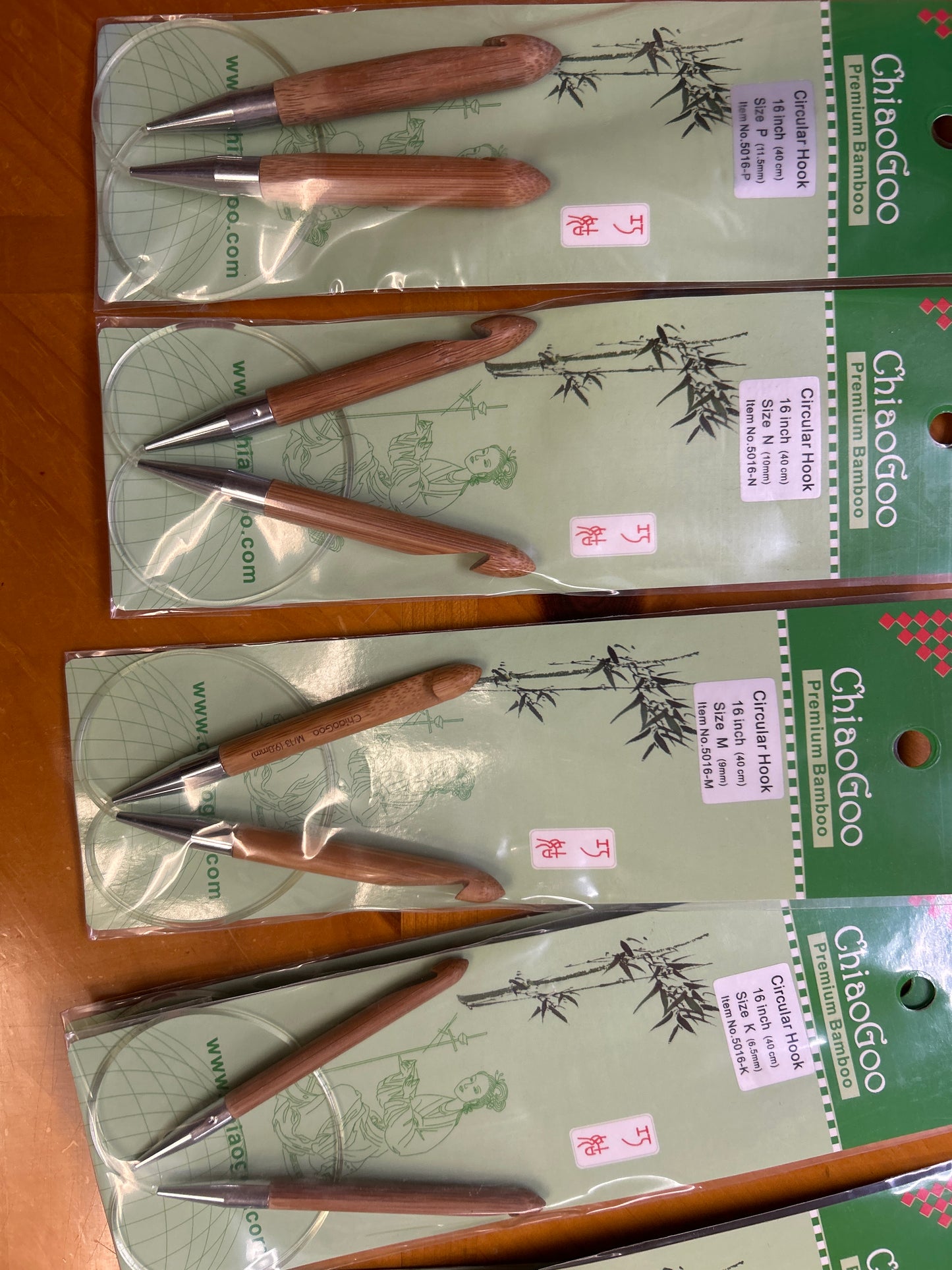 ChiaoGoo Bamboo circular hook