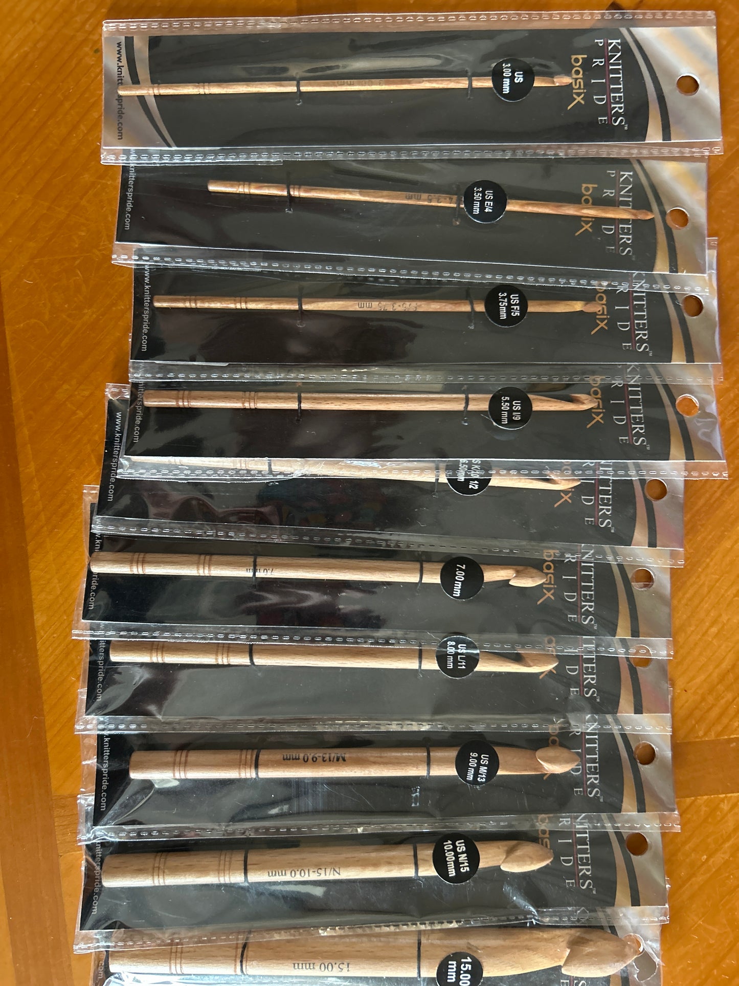Knitter’s pride basix jumbo beech