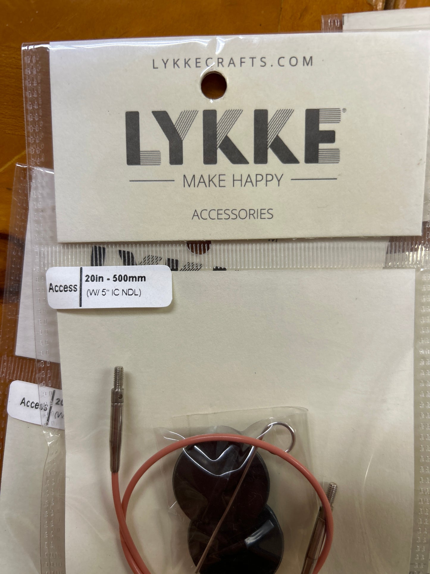 Lykke Cords for Interchangeable Needles - Blush
