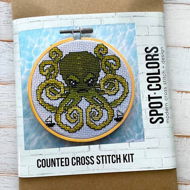 Kraken Counted Cross Stitch Kit