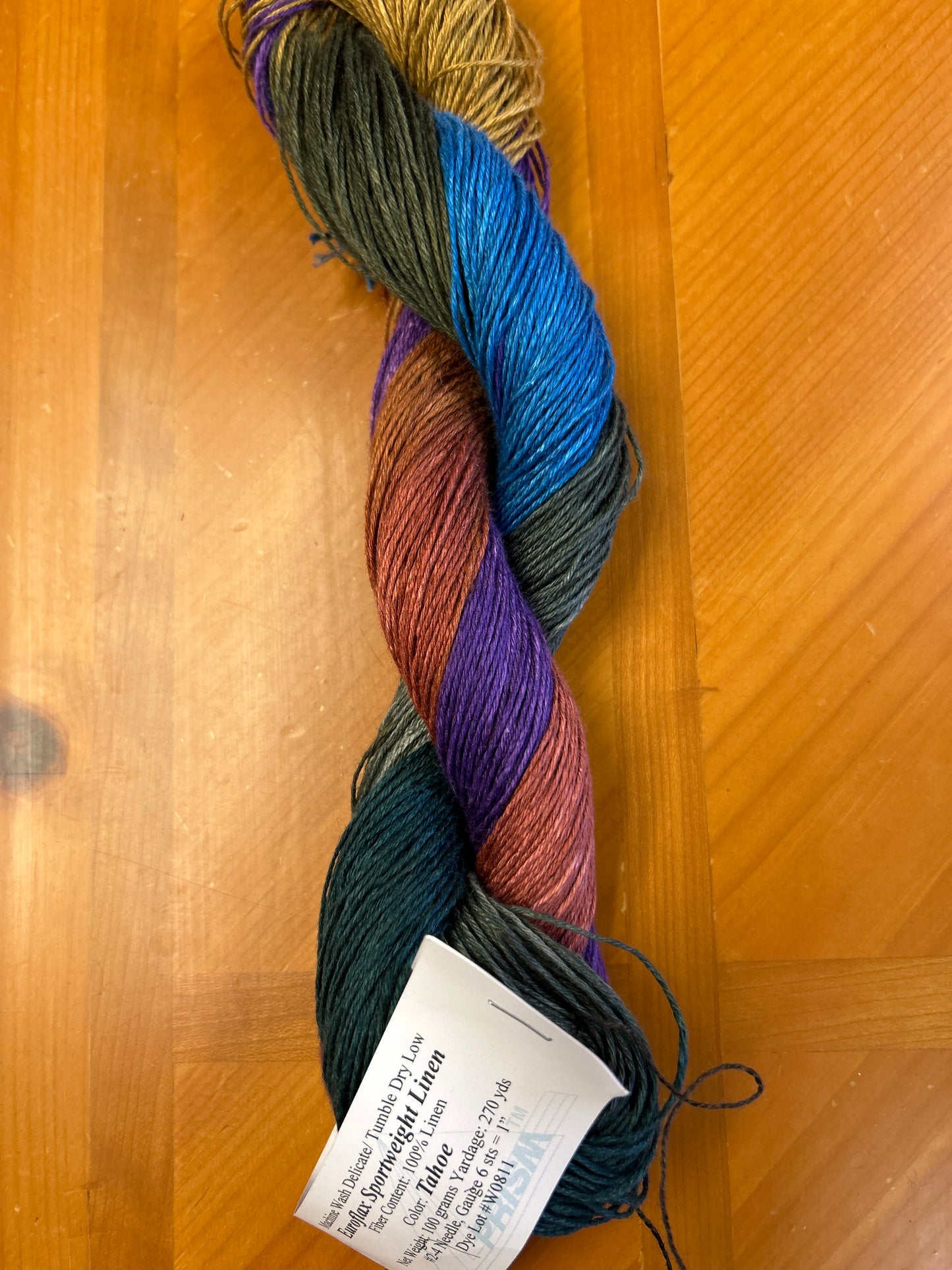 Prism hand dyed yarns