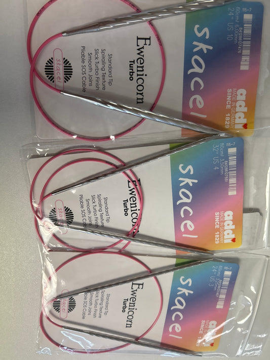 addi Ewenicorn Turbo Circular Needle