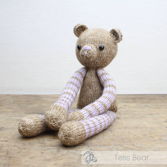 DIY Tess Bear Knitting Kit