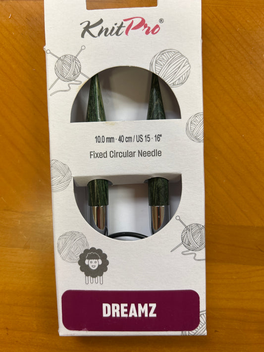 Knit Pro Dreamz 16” fixed circular needle