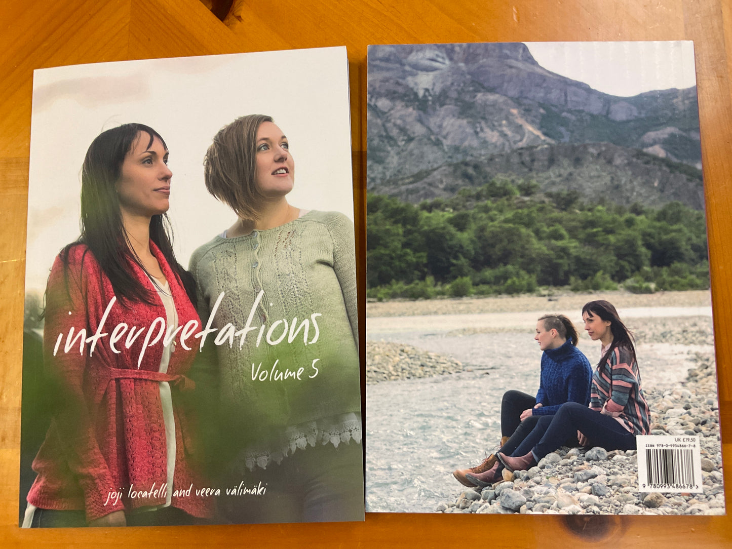 Knit pattern books