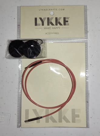 Lykke Cords for Interchangeable Needles - Blush