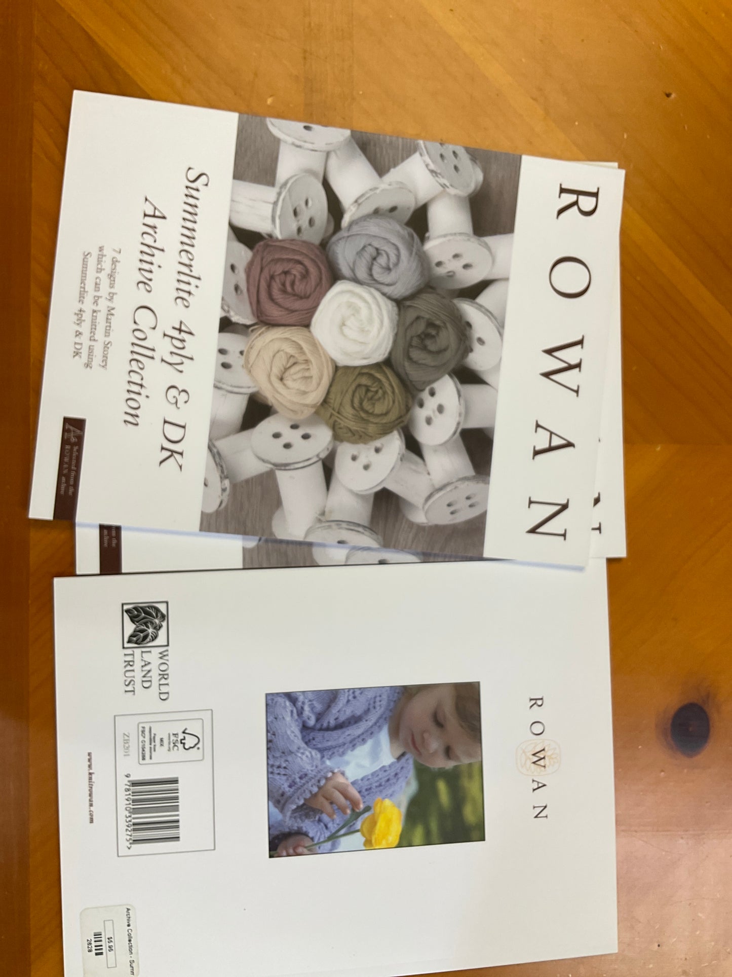 Knit pattern books