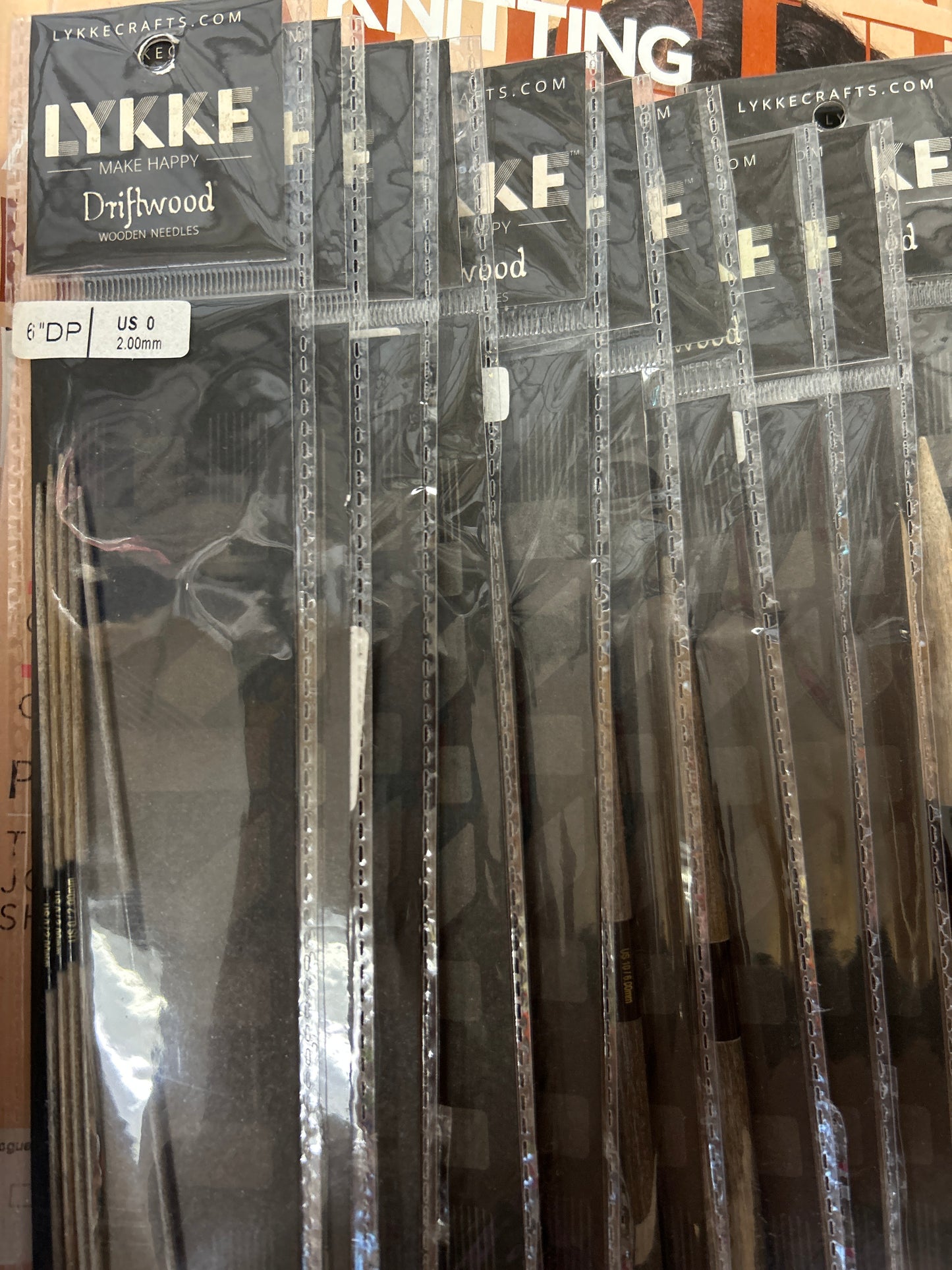 Lykke Driftwood double pointed needle