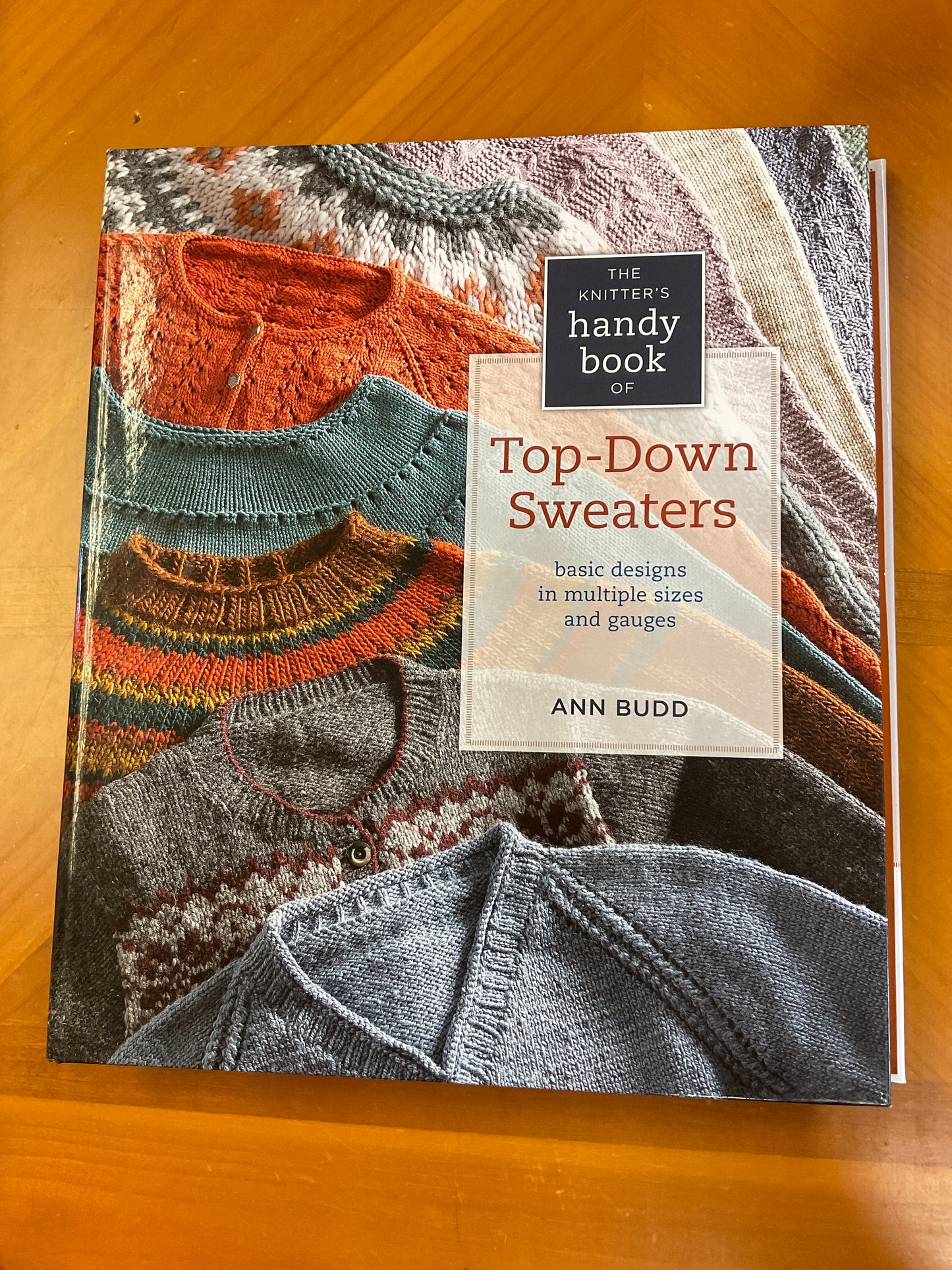 Knit pattern books