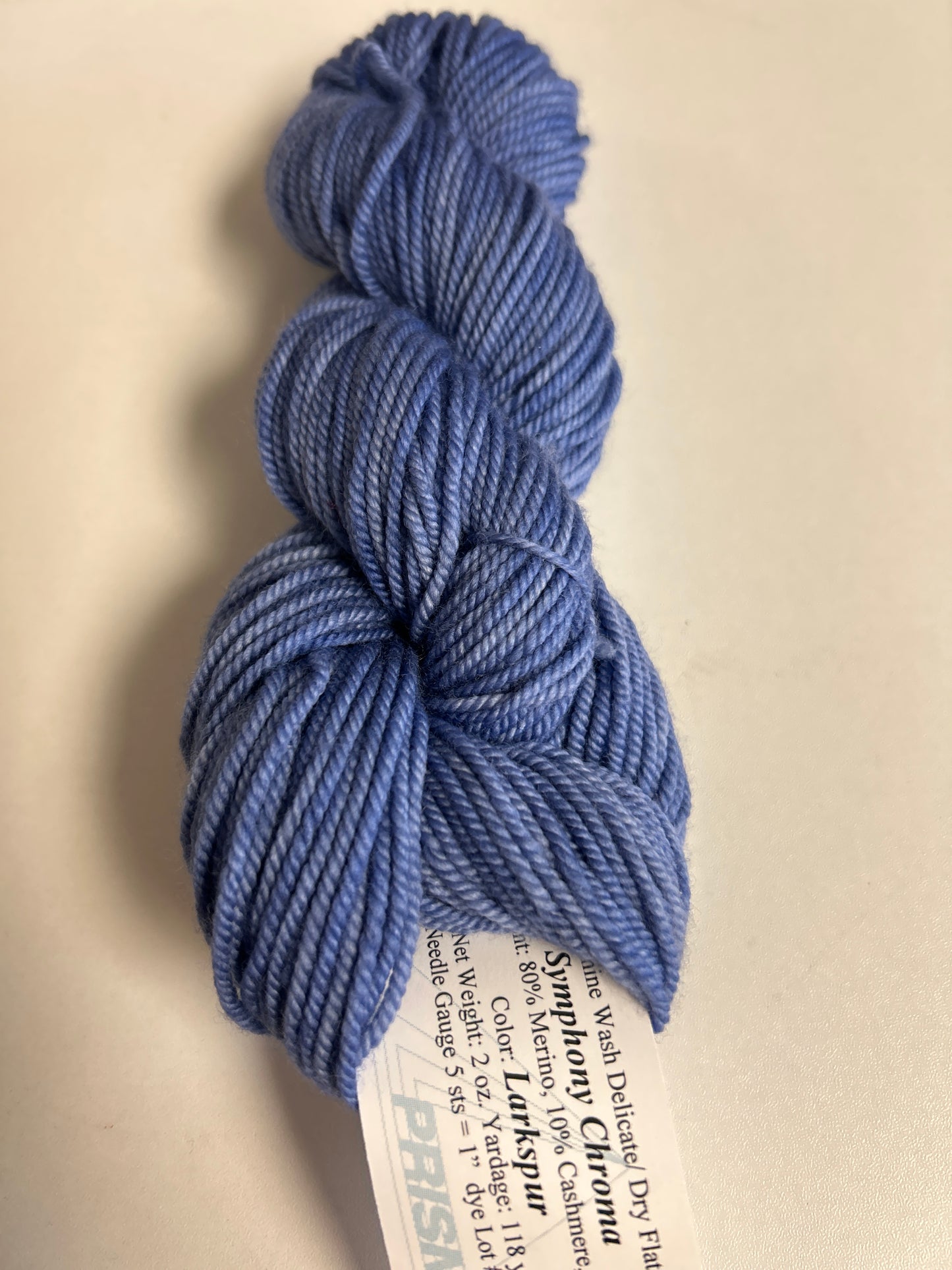 Hand-dyed Prism yarn