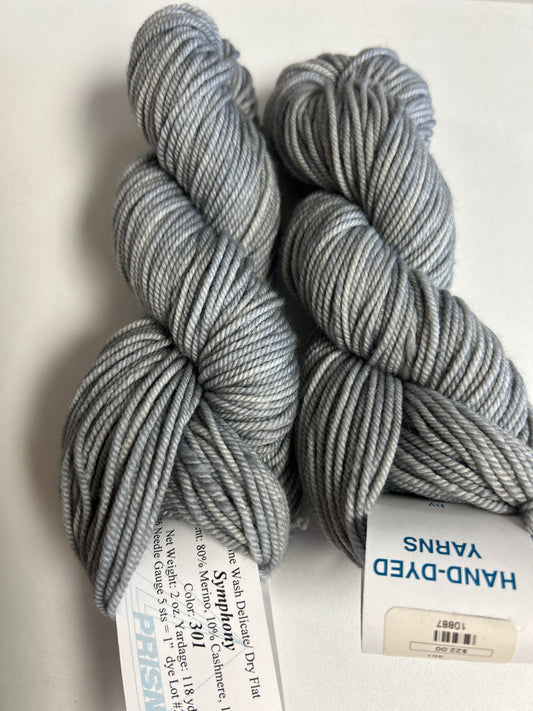 Hand-dyed Prism yarn