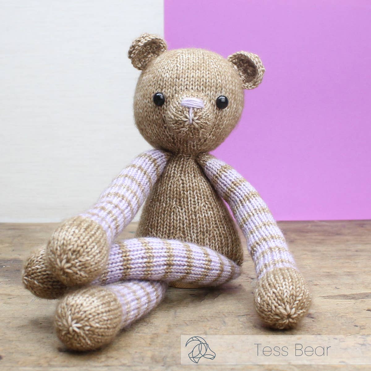 DIY Tess Bear Knitting Kit