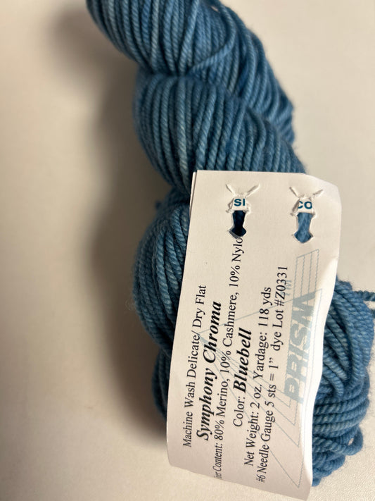 Hand-dyed Prism yarn