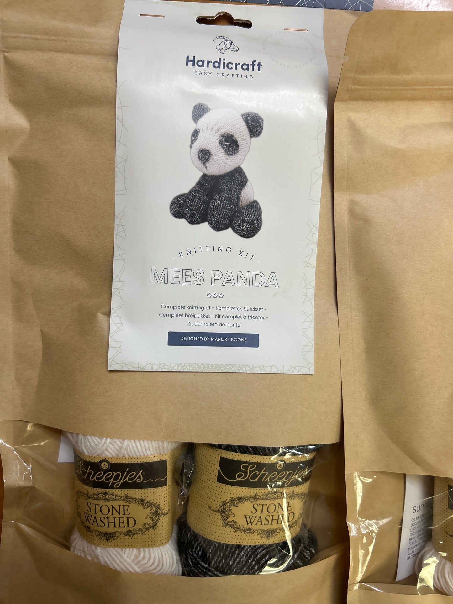 DIY Mees panda knitting kit