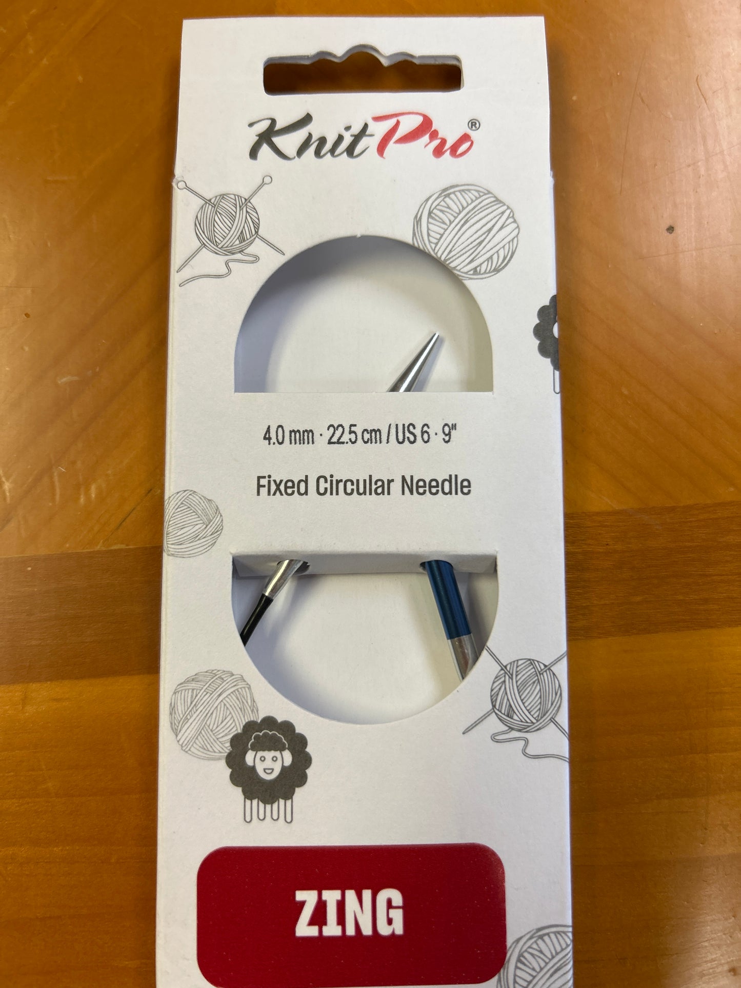 Knit pro fixed circular needle