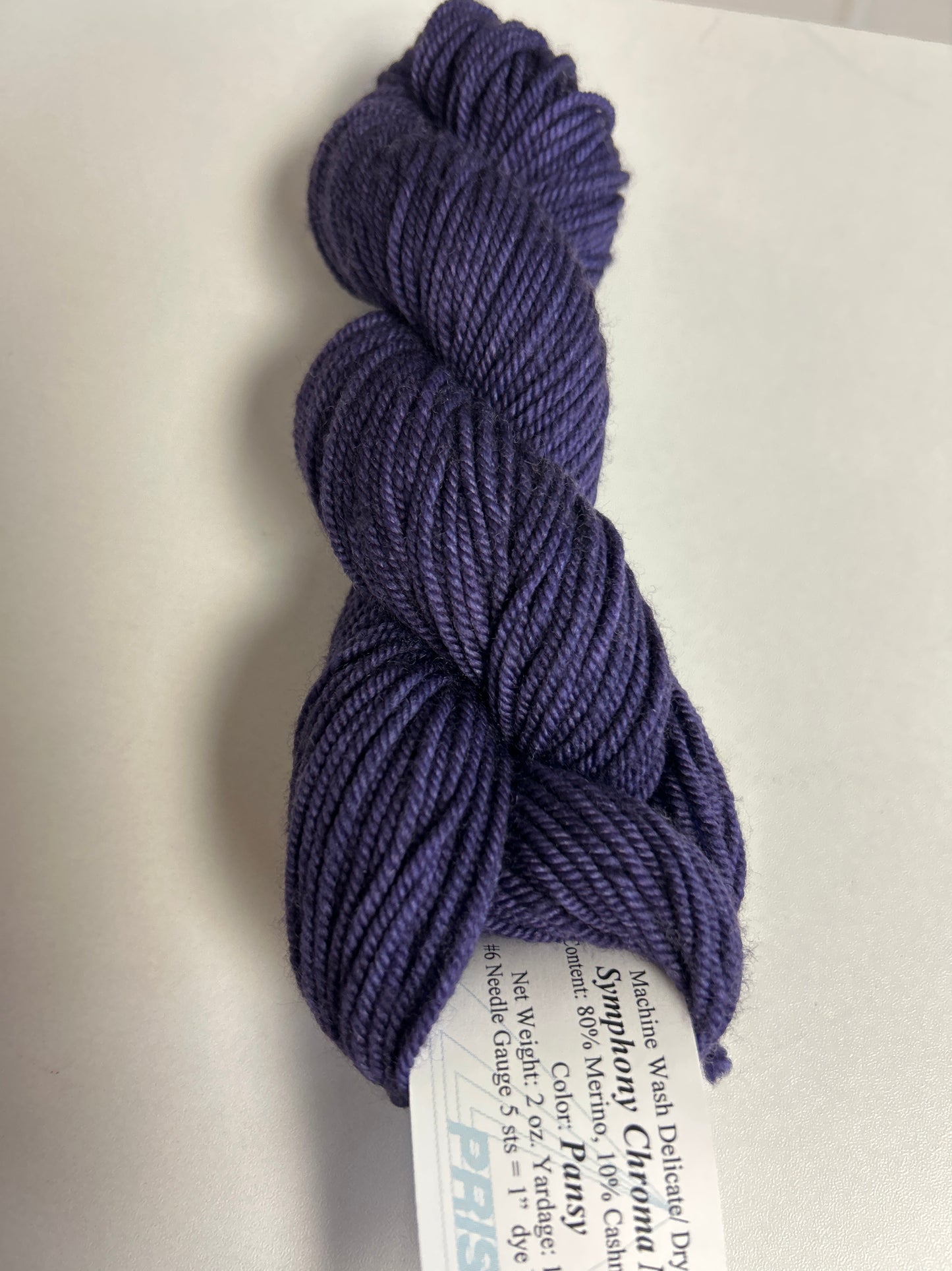 Hand-dyed Prism yarn