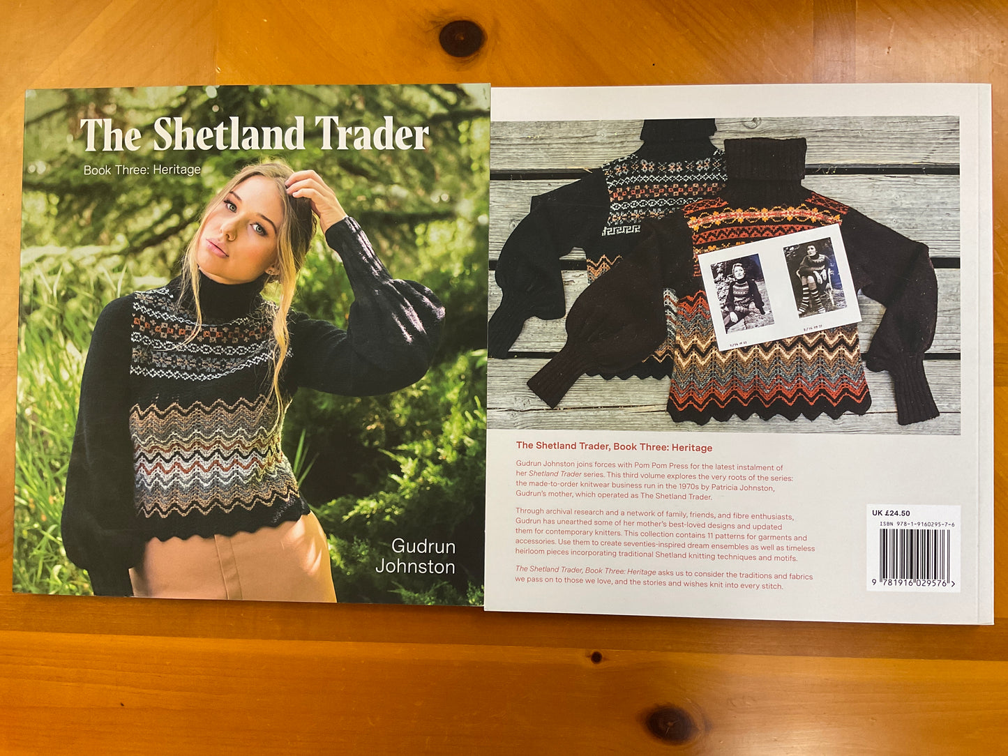 Knit pattern books
