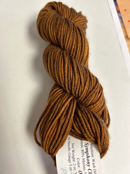 Hand-dyed Prism yarn