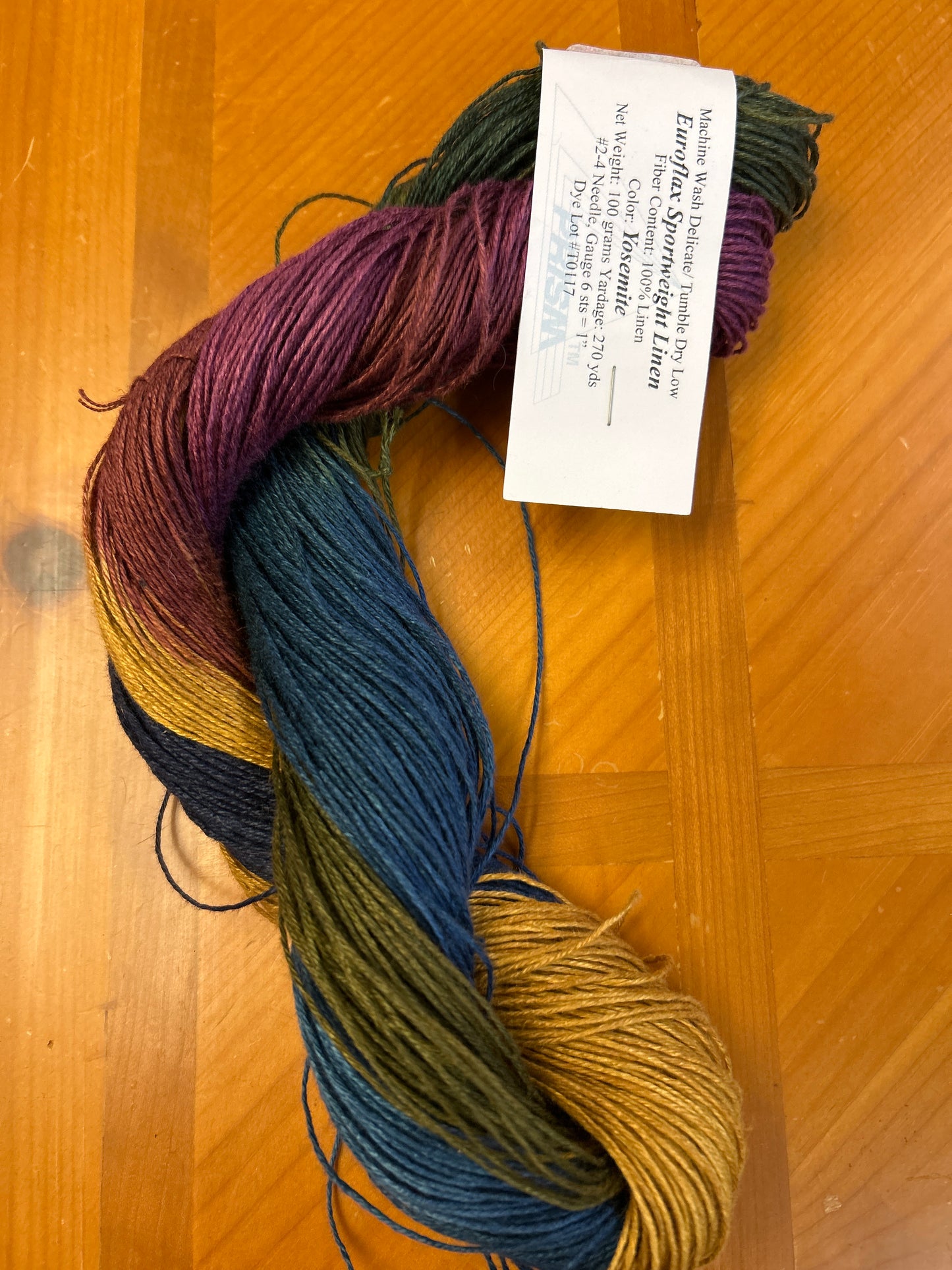 Prism hand dyed yarns