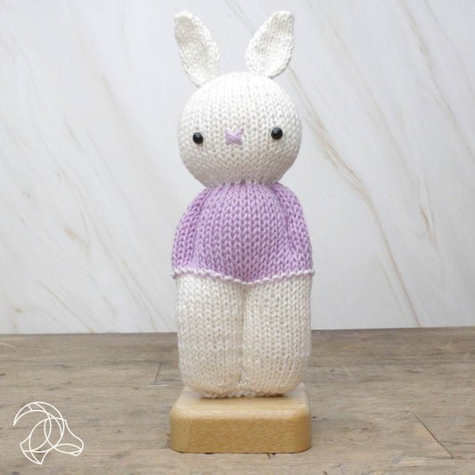 DIY Stella Bunny Beginner Knitting Kit