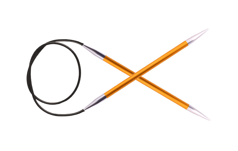 Zing Fixed Circular Knitting Needles - 9", 12", 16", 24", 32"