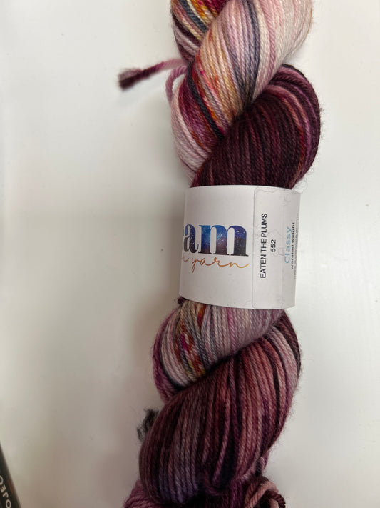 Dream in color yarn classy Eaten the plums 552
