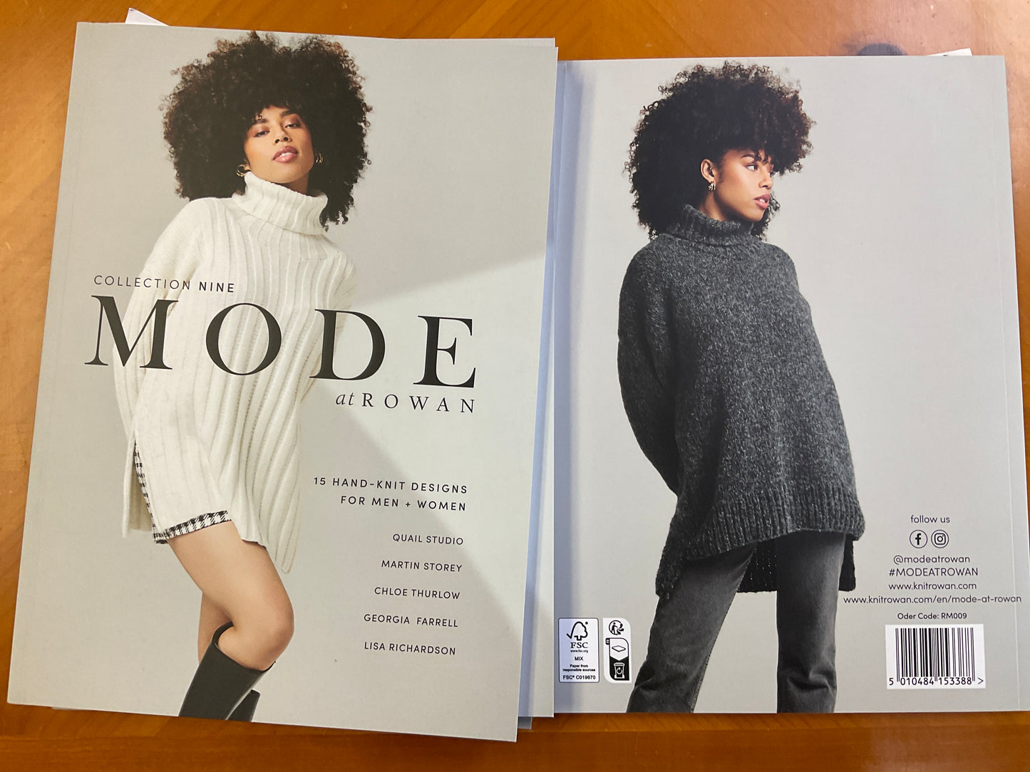 Knit pattern books
