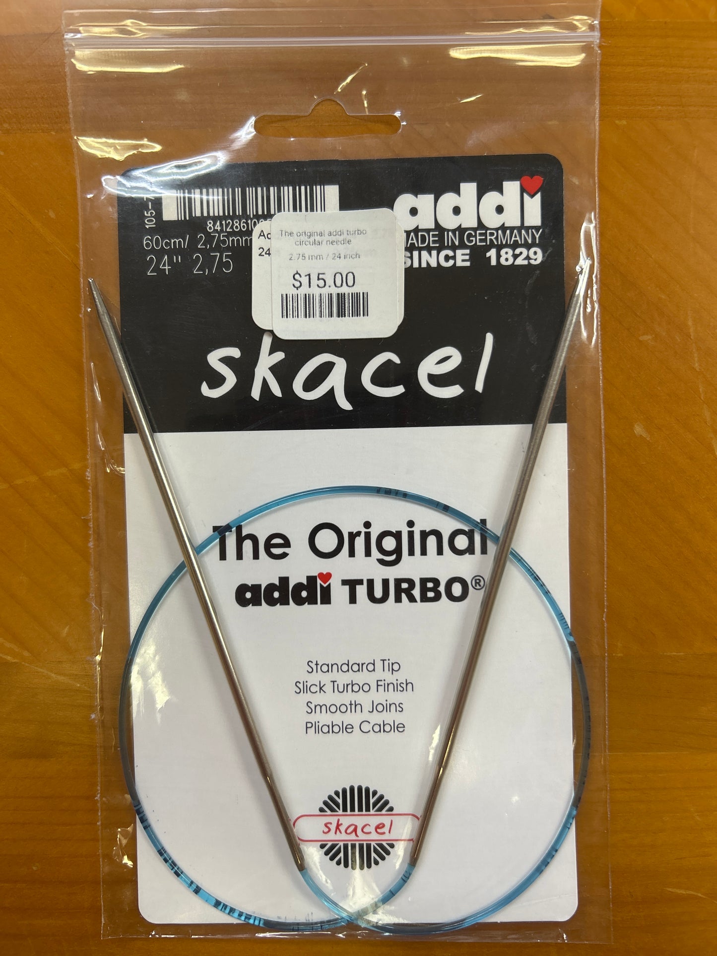 Addi Turbo circular needle Skacel