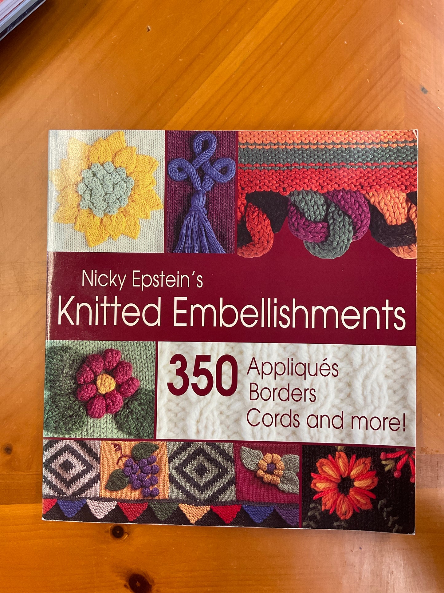 Knit pattern books