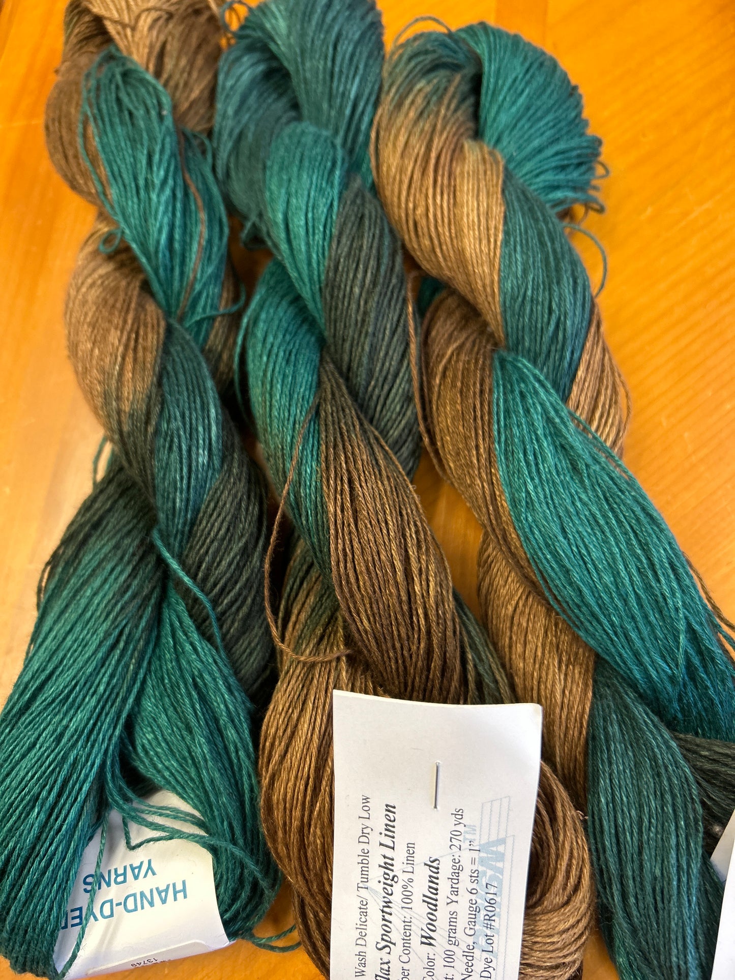 Prism hand dyed yarns