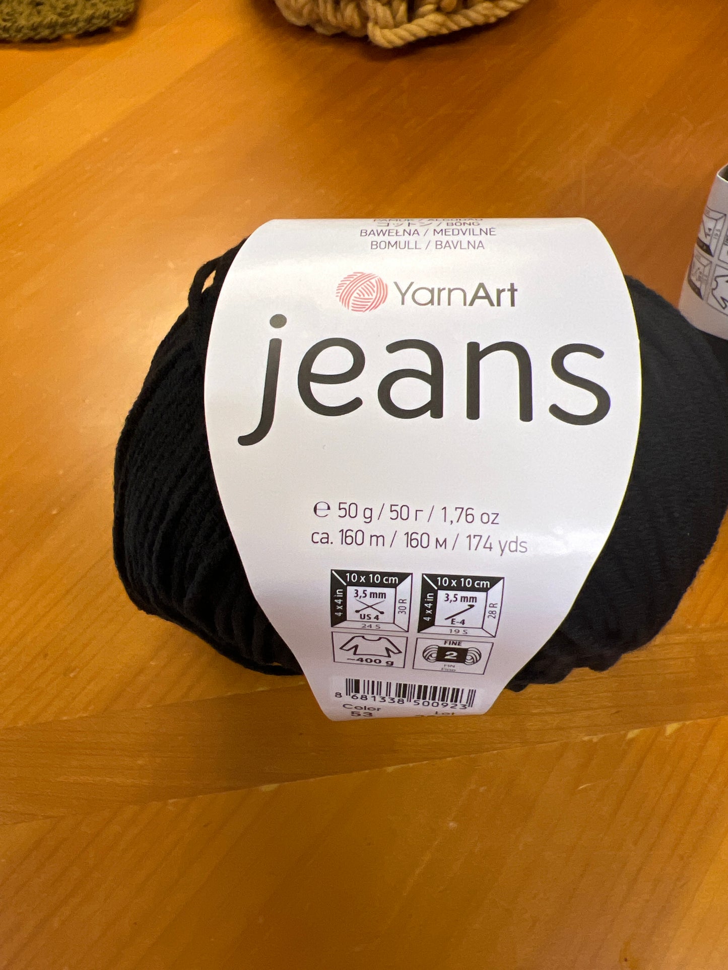 Yarnart jeans 53 black