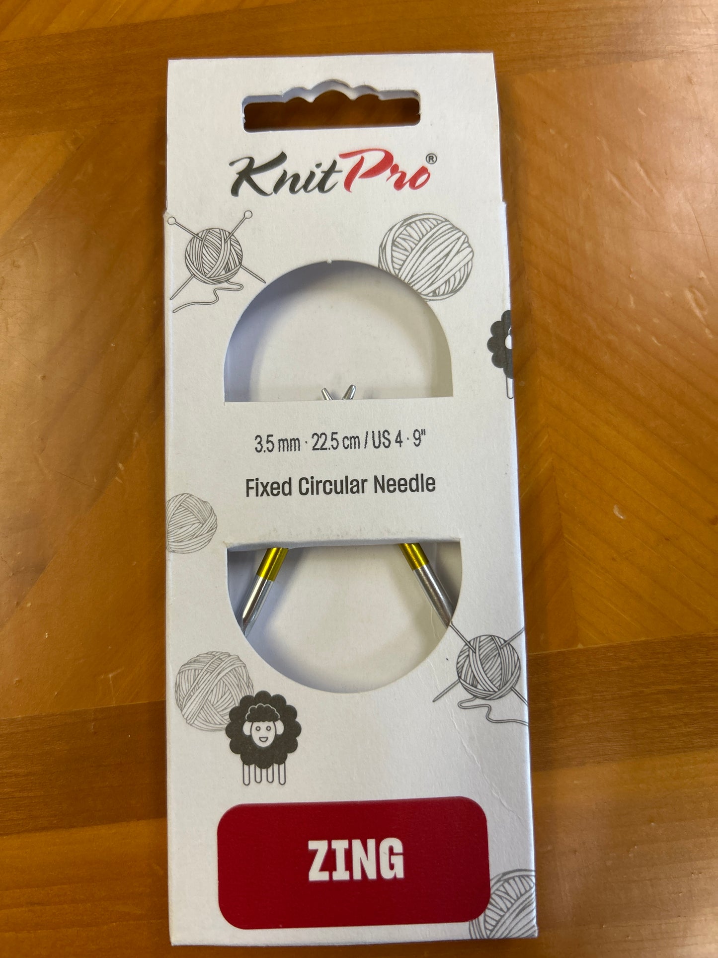 Knit pro fixed circular needle