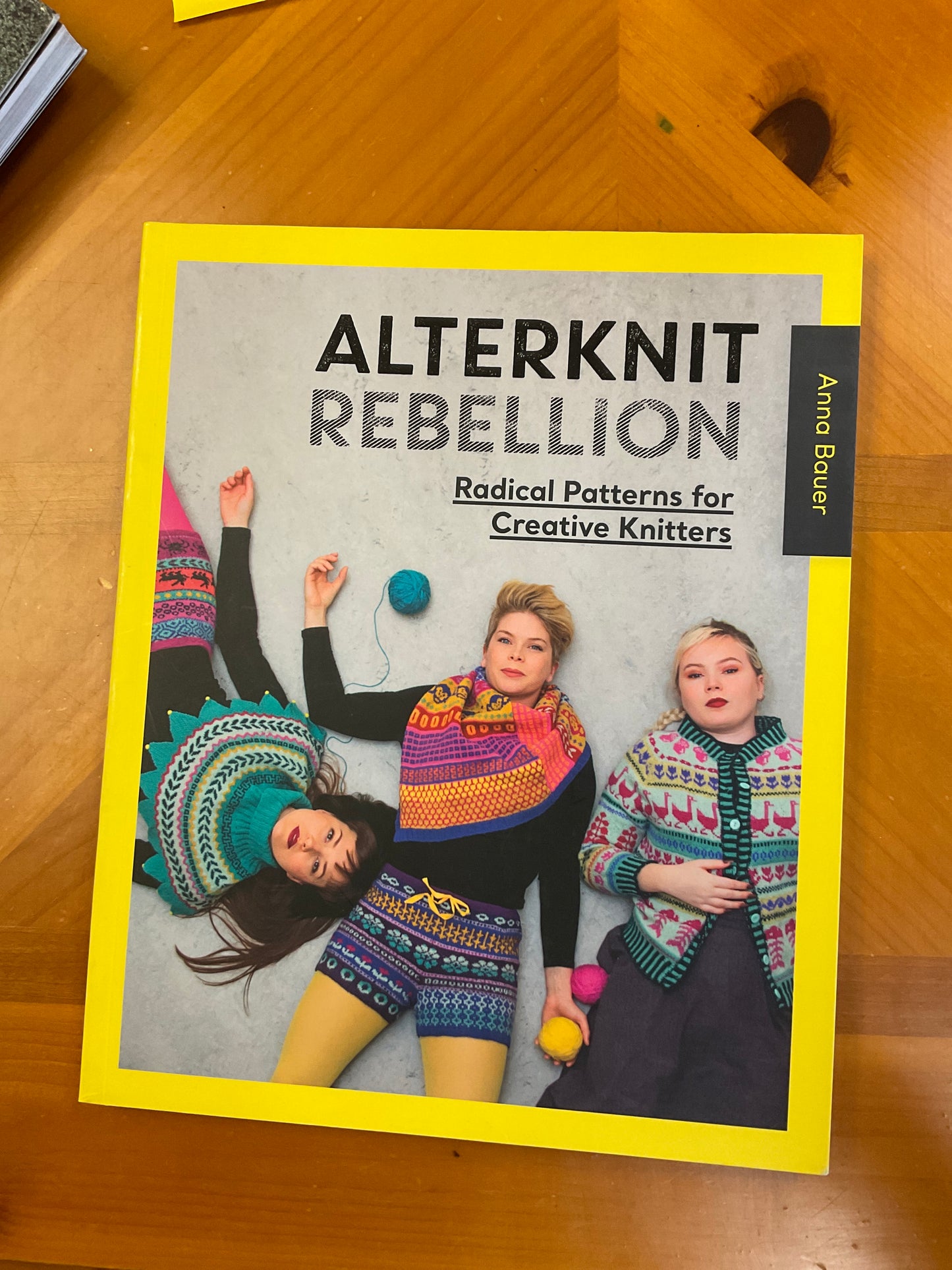 Knit pattern books
