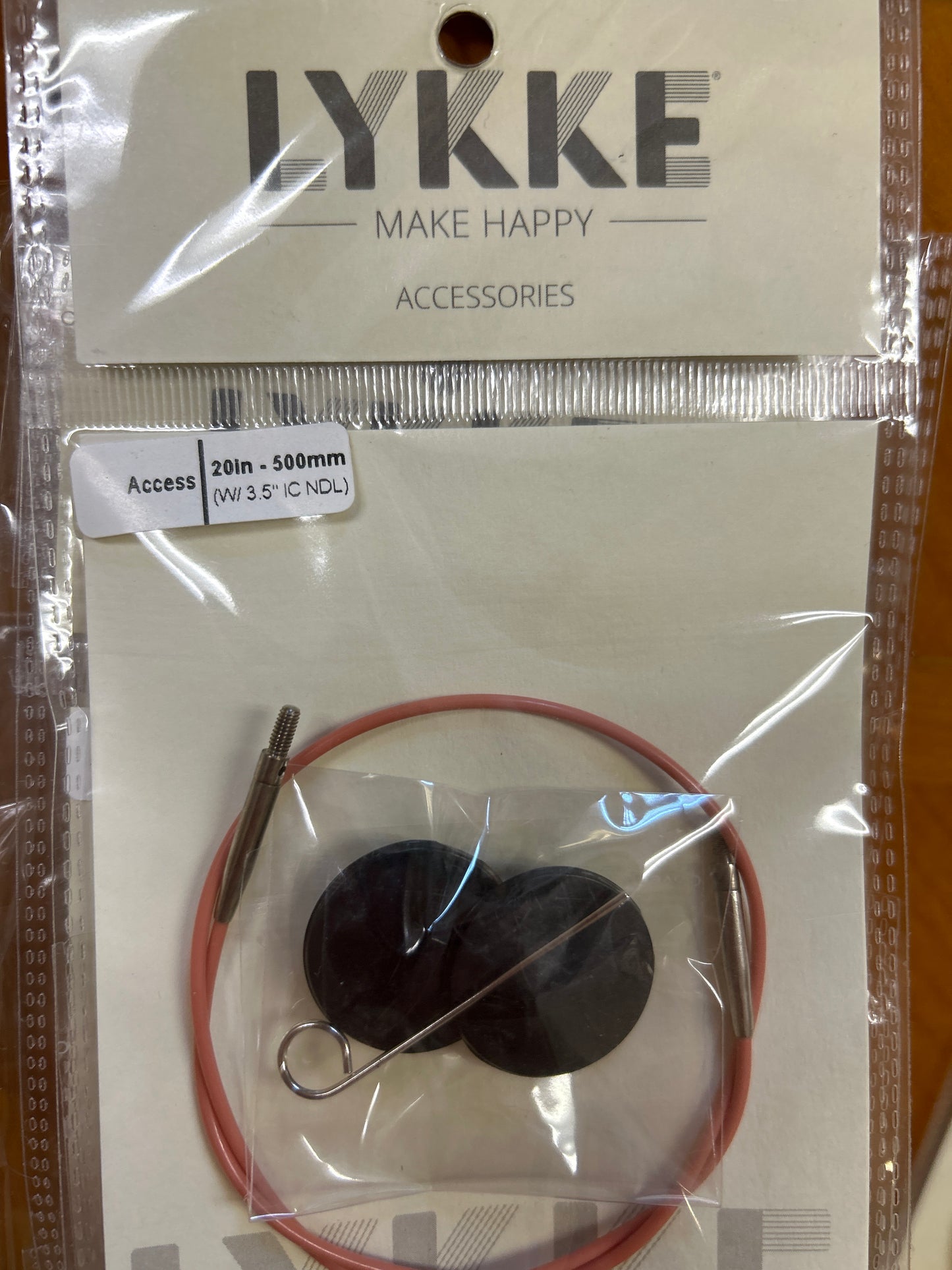 Lykke Cords for Interchangeable Needles - Blush