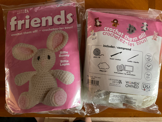 Friends Billie Bunny crochet kit