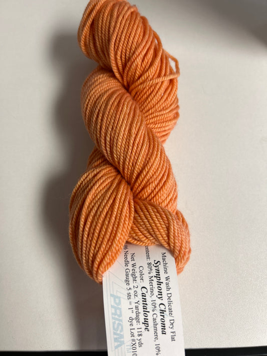 Hand-dyed Prism yarn