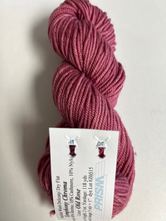 Hand-dyed prism yarn