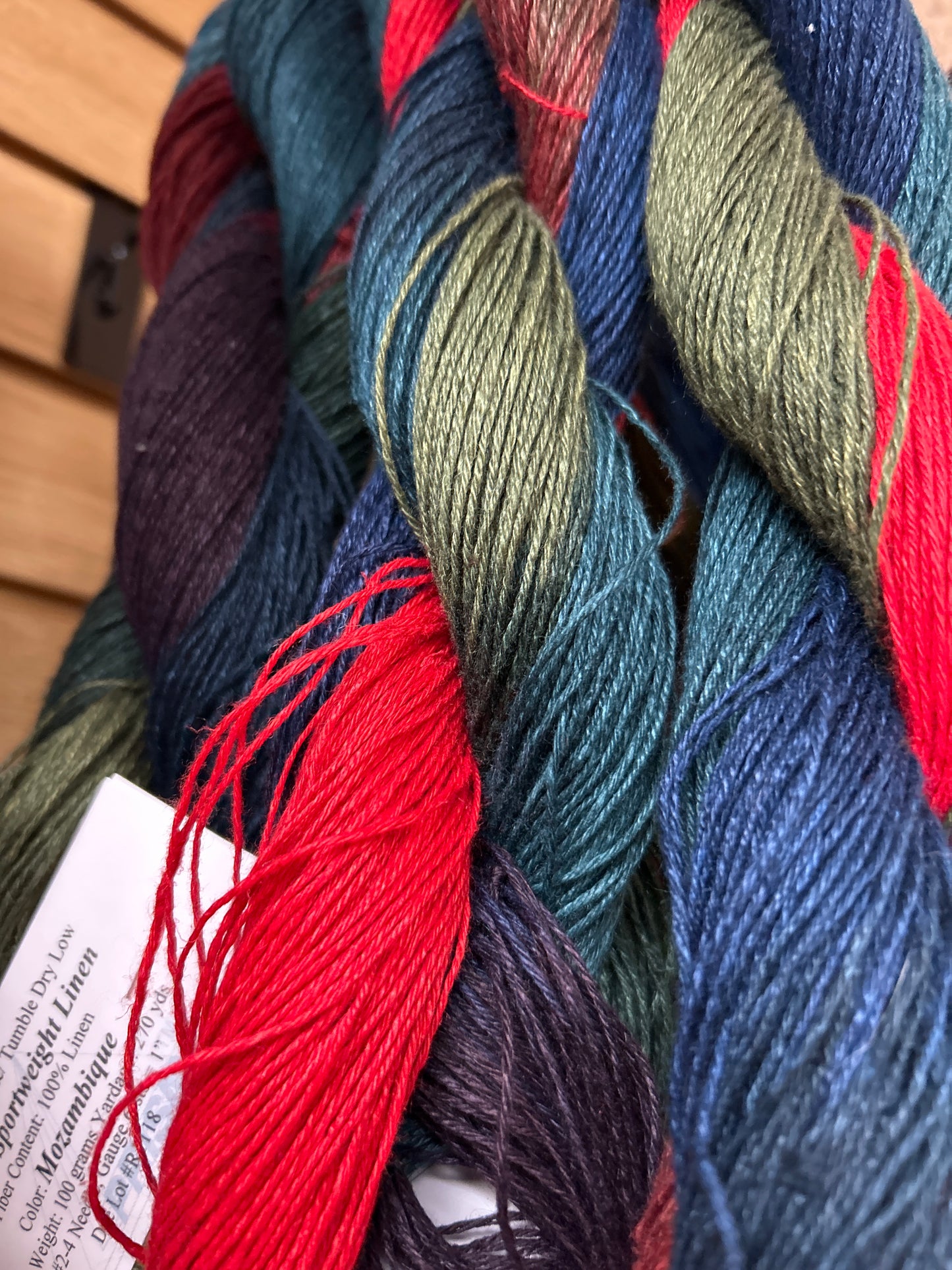 Prism hand dyed yarns