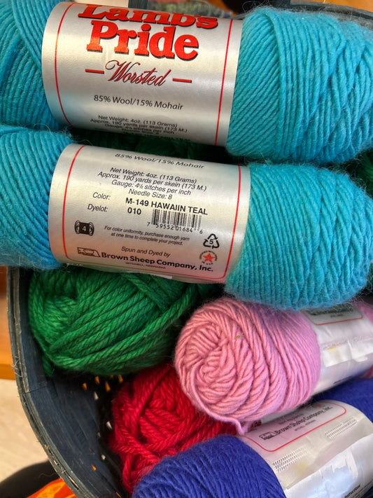 Lamb’s pride worsted