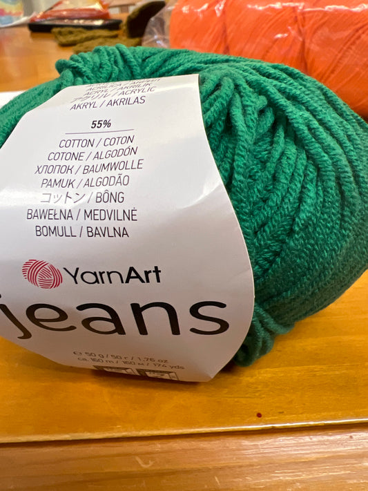 Yarnart jeans 52 evergreen