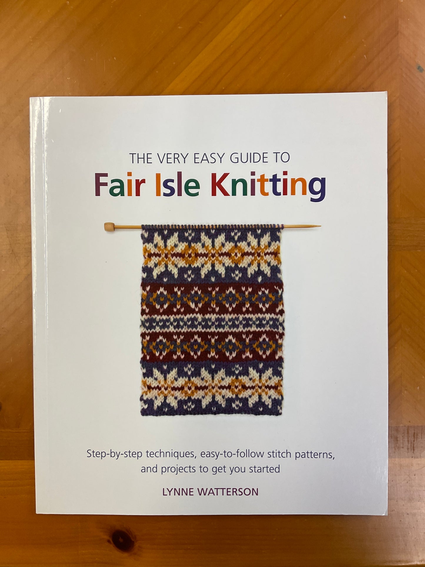 Knit pattern books