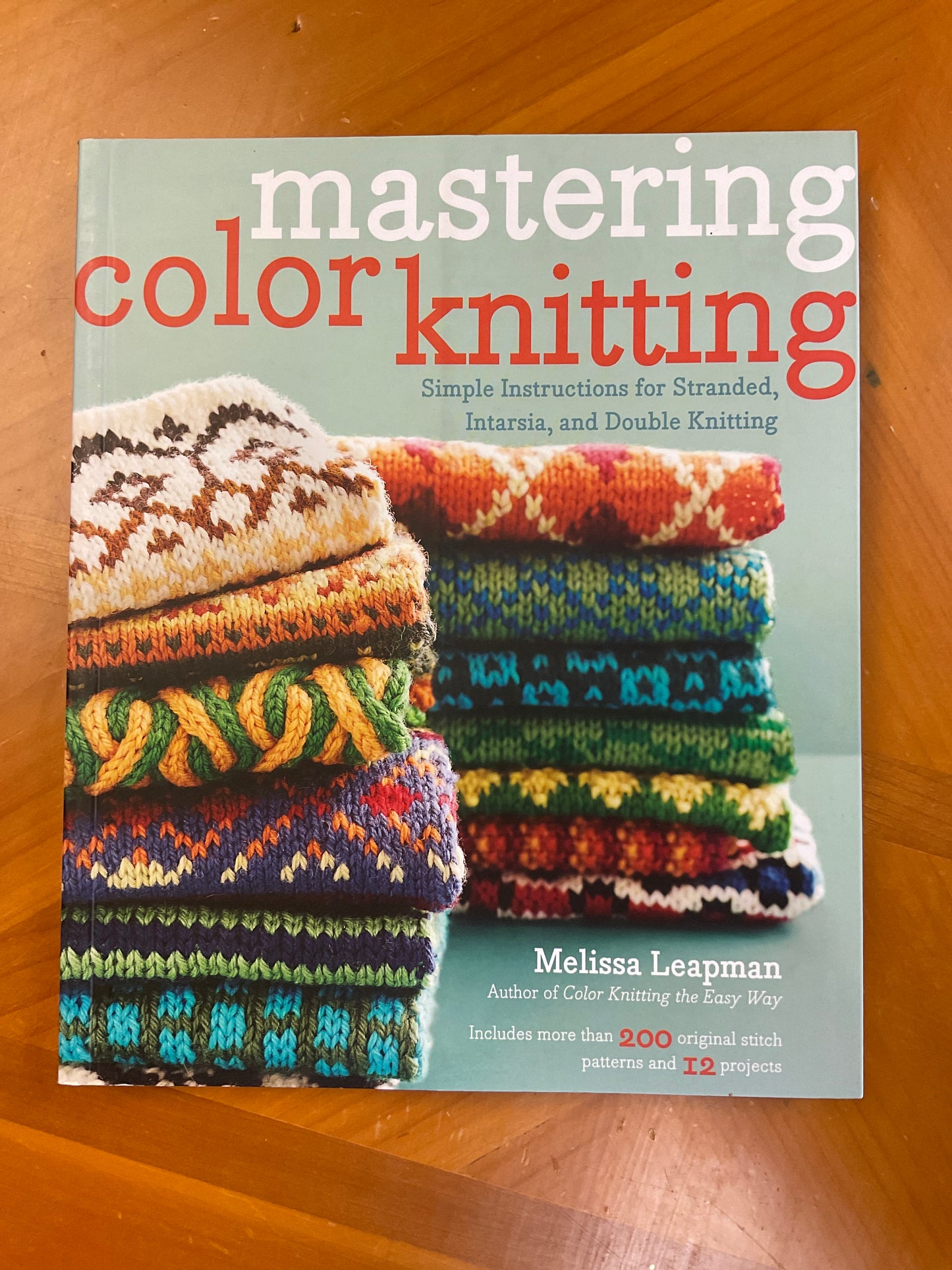 Knit pattern books
