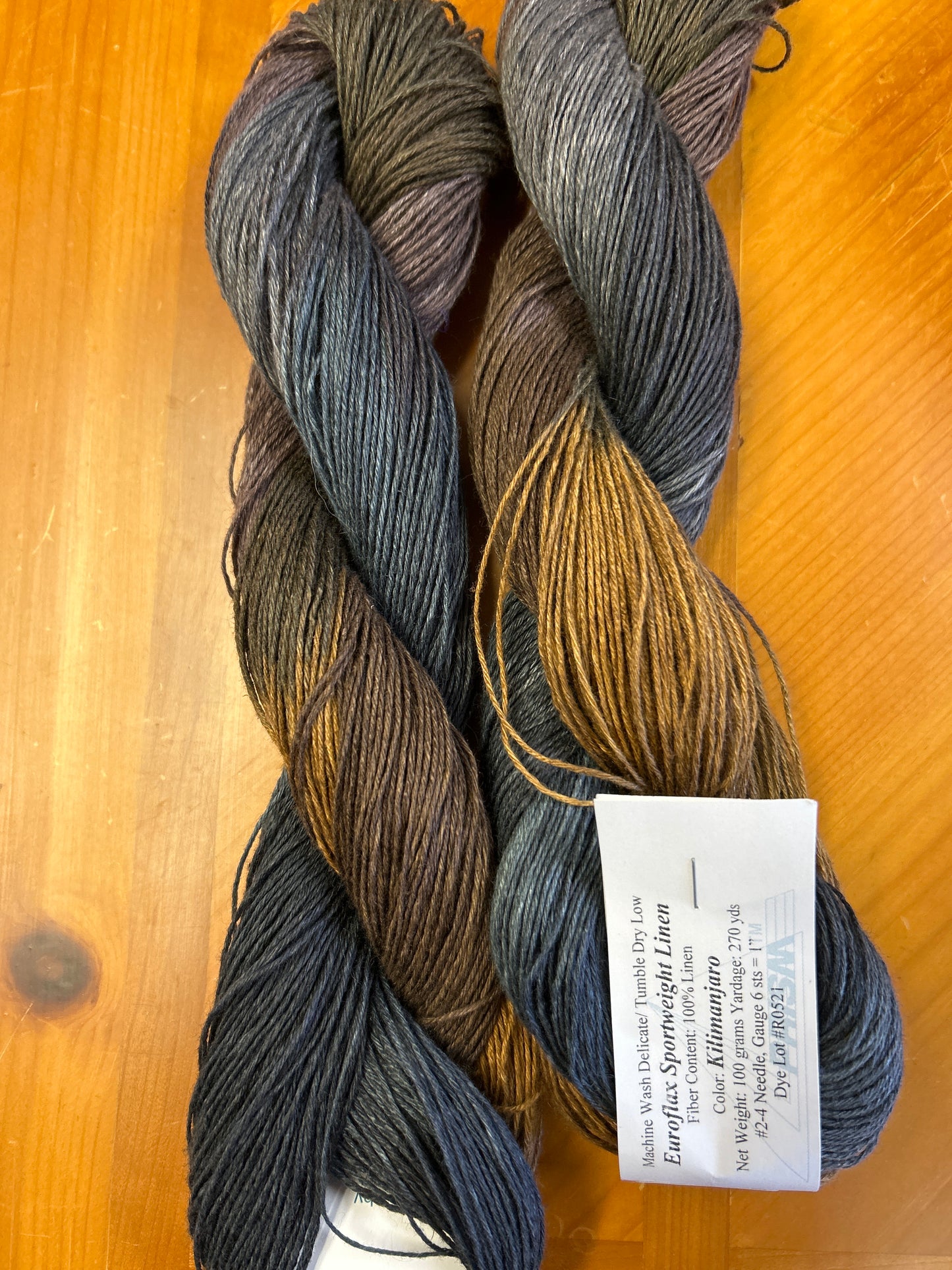 Prism hand dyed yarns