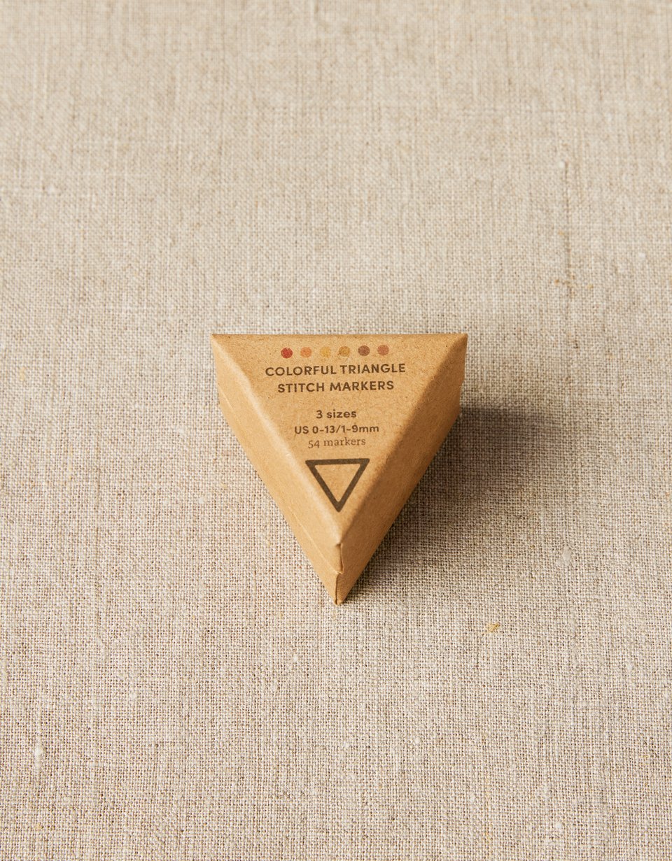 Cocoknits Triangle Stitch Markers - Earth Tones