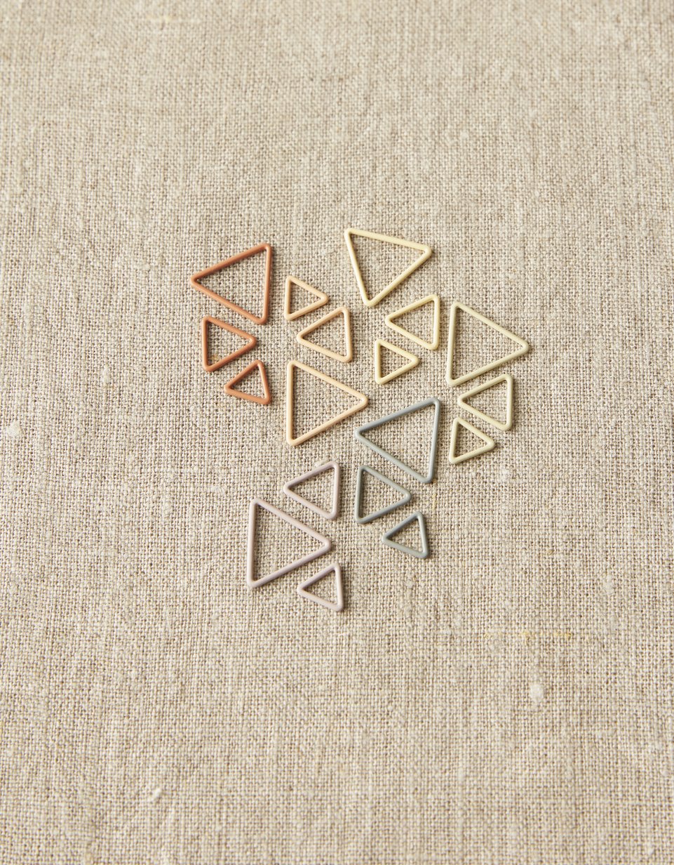 Cocoknits Triangle Stitch Markers - Earth Tones