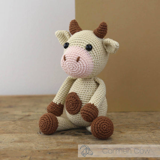 DIY Crochet Kit - Carmen Cow