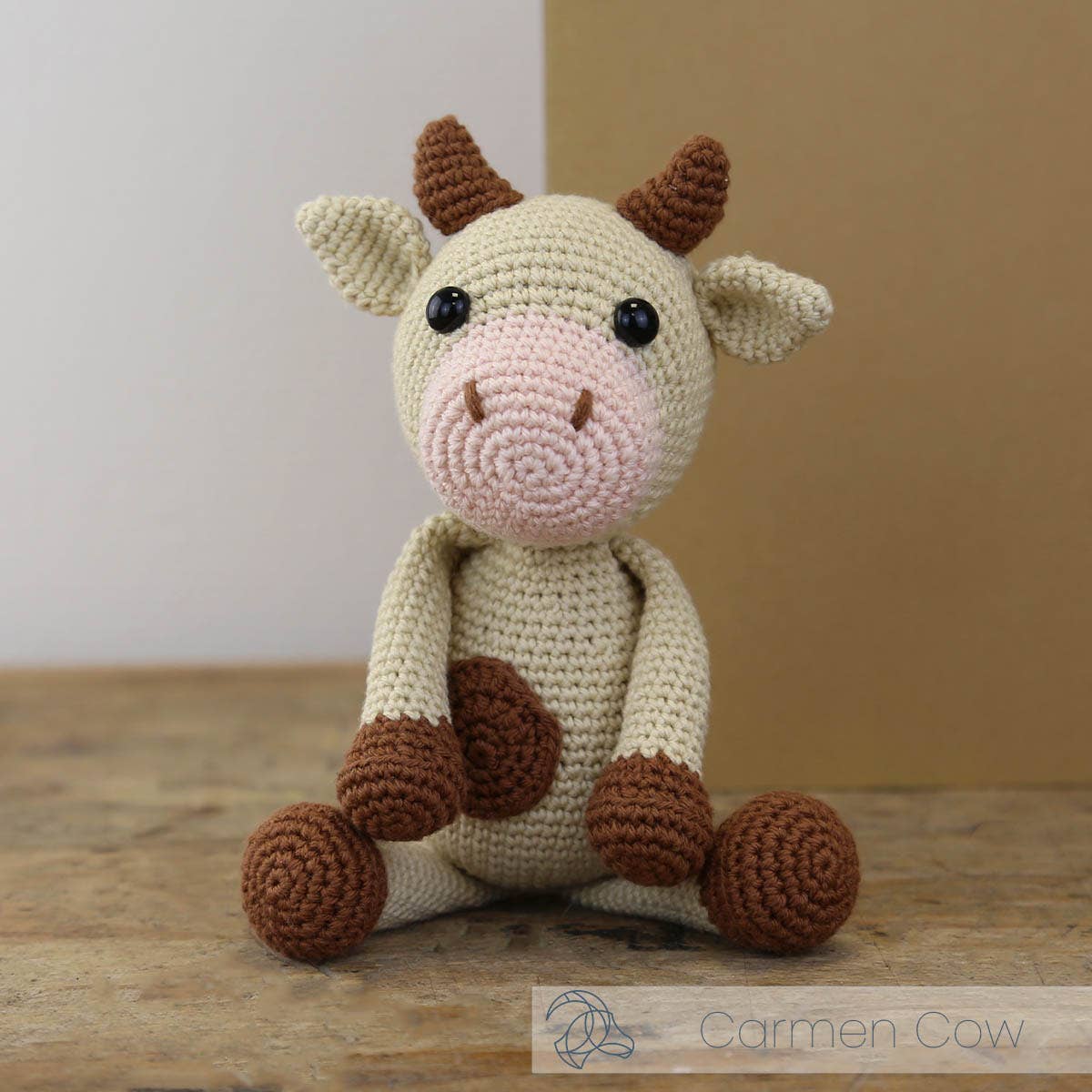 DIY Crochet Kit - Carmen Cow