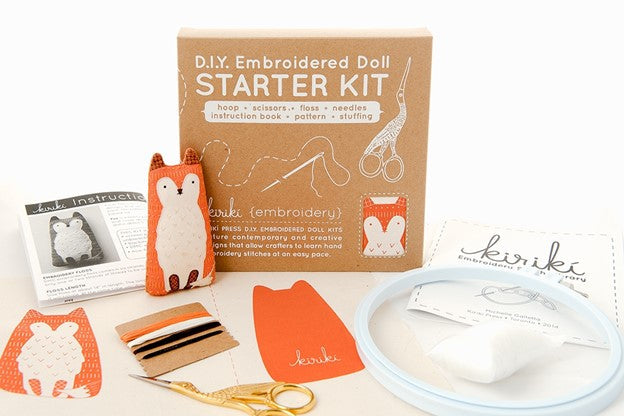 Embroidery Starter Kit - Llama