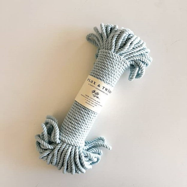 Flax & Twine Brenn Recycled 5mm Cotton Rope